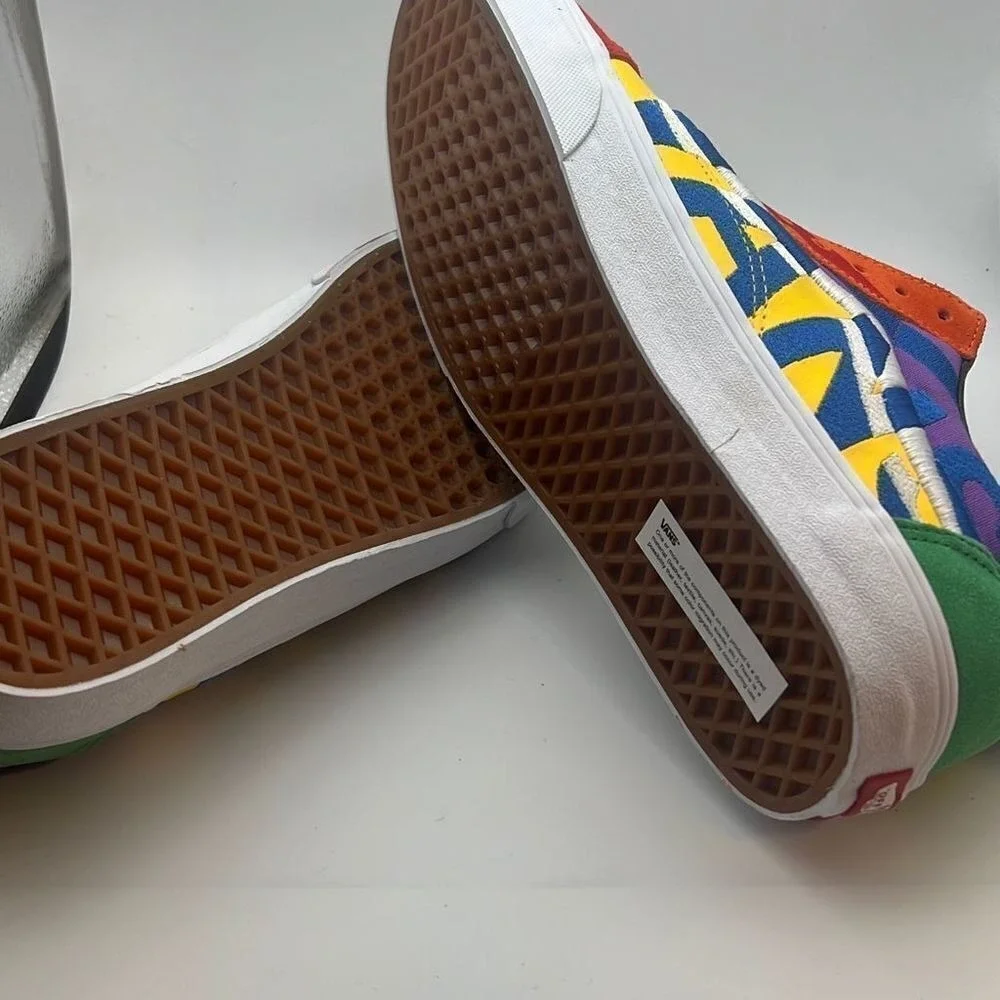 Vans Old Skool Multicolor Low‎ top sneaker shoes NEWMen 11.5